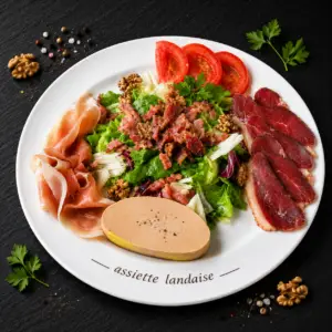 Assiette landaise
