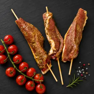 brochette de filet de canard