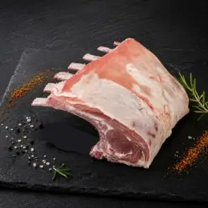 carré d'agneaux en côte première