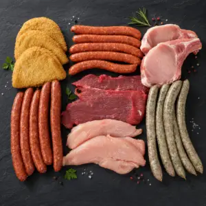 Colis barbecue porc poulet boeuf volaille
