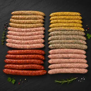 colis de saucisses variees