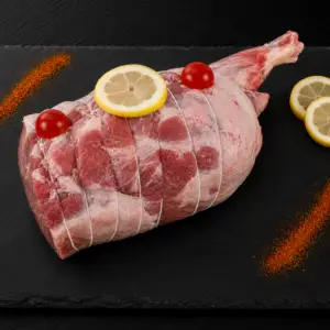 gigot d'agneau en roti