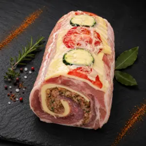 roti de veau farci