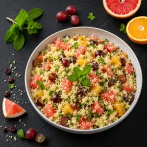 Taboulé maison aux fruits