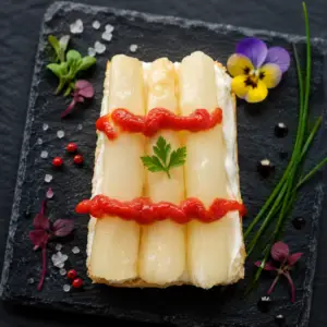 canapé d'asperge