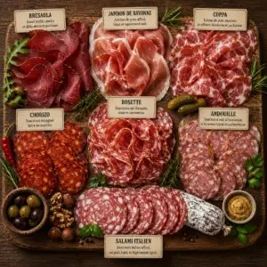 Planche de charcuterie 7 ingrédients