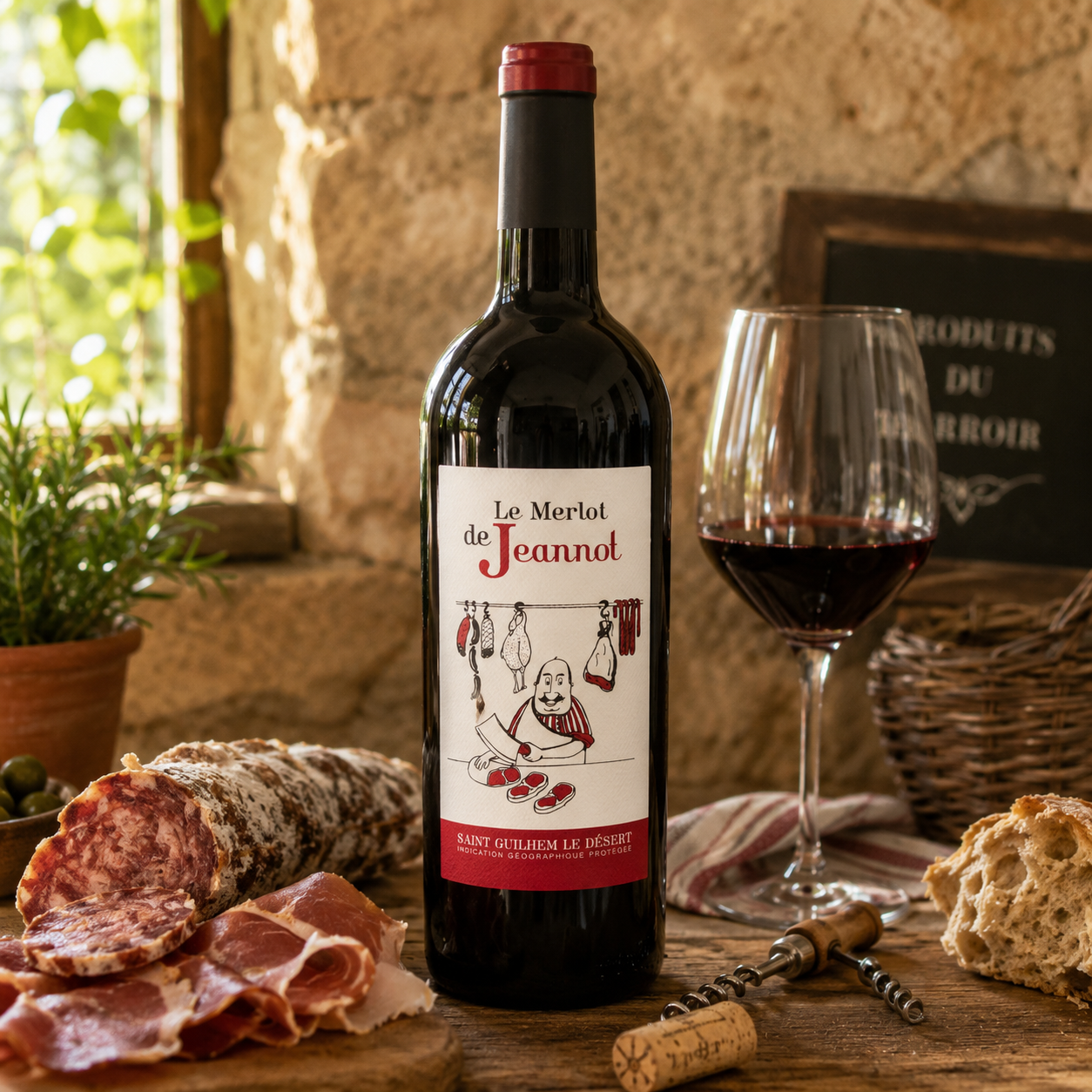 Le Merlot de Jeannot 1 Le merlot de jeannot