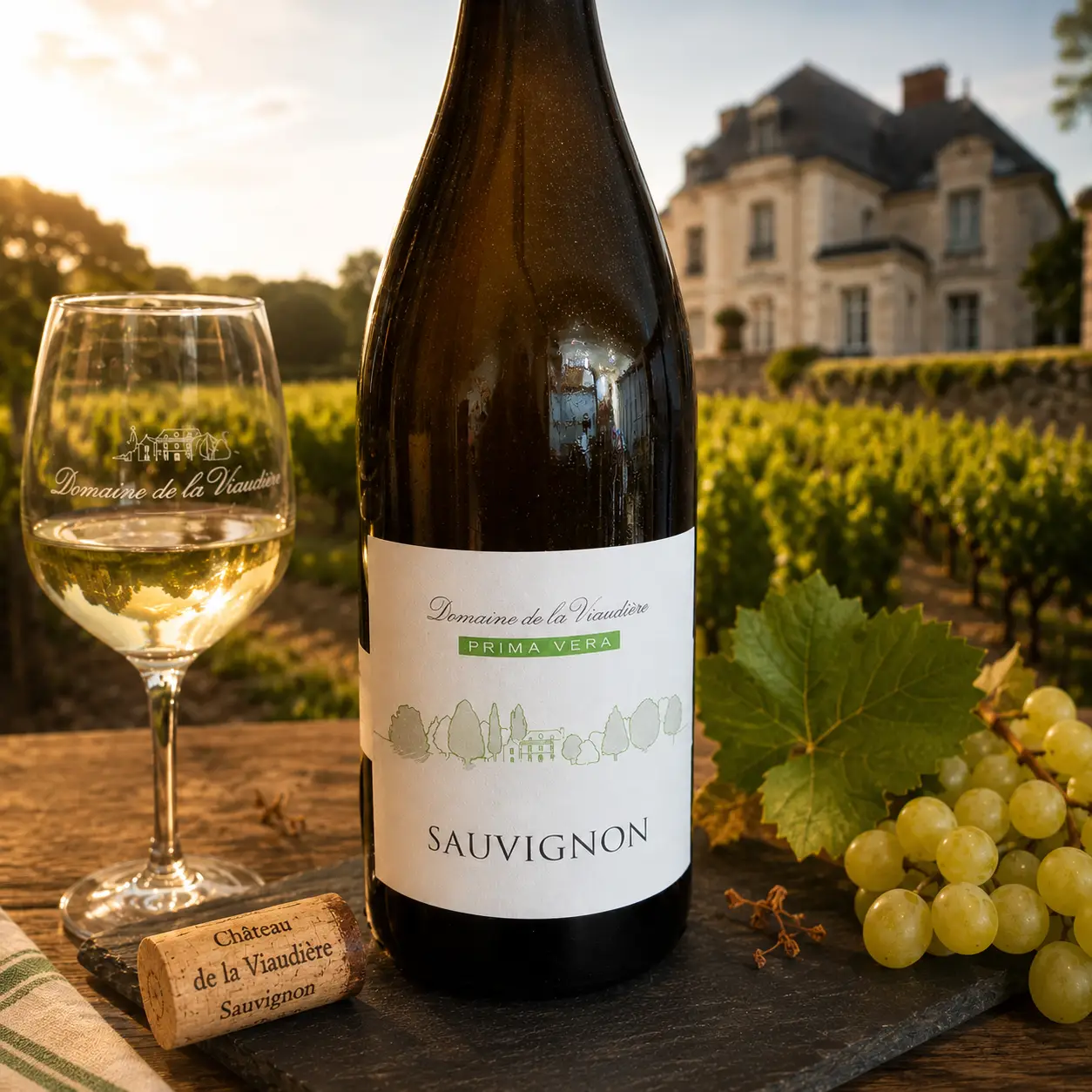Sauvignon Blanc - Château de la Viaudière 1 chateau de la viaudiere sauvignon