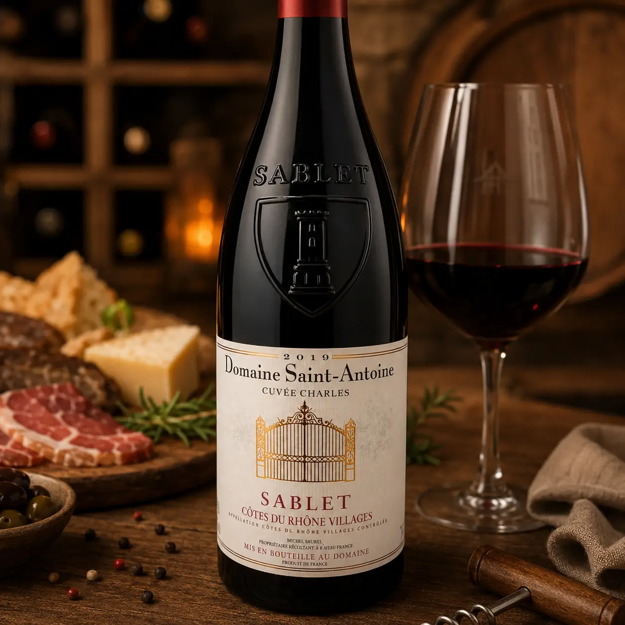 Côtes du Rhône Villages - Sablet - Domaine Saint-Antoine 1 cote du rhone sablet 1